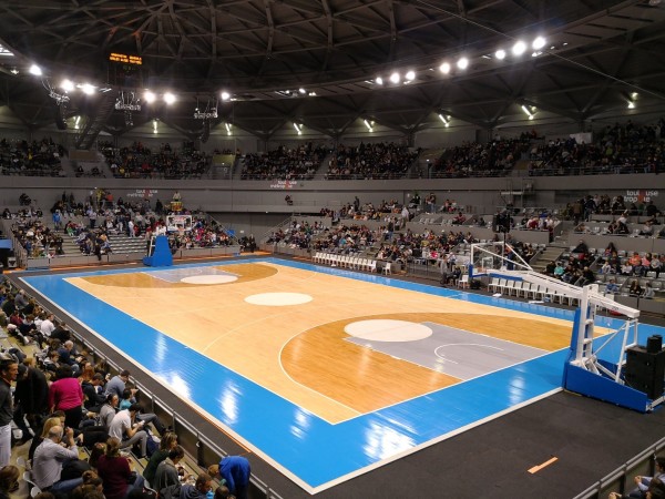 parquet sportif démontable TOULOUSE PALAIS DES SPORTS basket