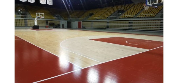 Parquet démontable Basket Strasbourg Hall Rhenus 2
